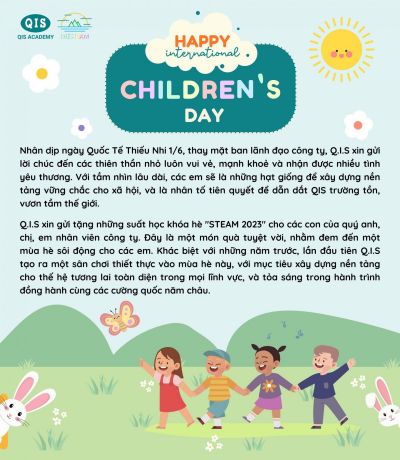 HAPPY INTERNATIONAL CHILDREN&#039;S DAY!