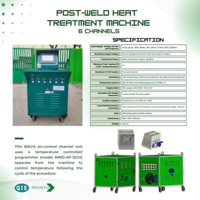 6-CHANNEL PWHT MACHINE