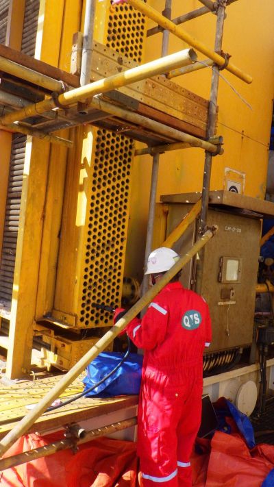 QIS PROVIDES HIGH-TECH INTERNAL ROTARY INSPECTION SYSTEM (IRIS) FOR OFFSHORE PROJECTS