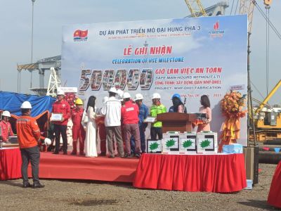CELEBRATING 500,000 HOURS OF SAFE WORK - A RESOUNDING MILESTONE ELEVATING THE SPIRIT OF THE WORKFORCE