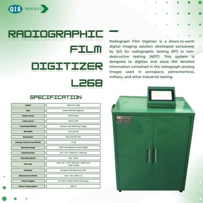 L268 &amp; S268 DIGITAL X-RAY FILM SCANNERS