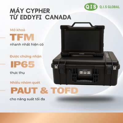 THE WORLD'S ADVANCED PAUT TECHNOLOGY - CYPHER MACHINE FROM EDDYFI TECHNOLOGIES (CANADA) - HAS OFFICIALLY ARRIVED AT QIS!