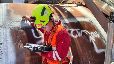QIS CONDUCTS NDT INSPECTION AT A MANUFACTURING PLANT IN SOUTHWESTERN VIETNAM