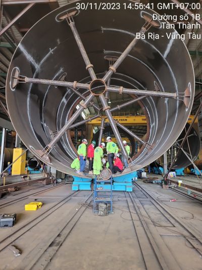 QIS NDT &amp; PM DIVISION COMPLETE THE MILESTONE OF HANDING OVER 2ND SHIPMENT OF ORSTED AT CS WIND SITE.