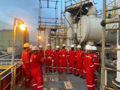 QIS THAM GIA TRIỂN KHAI DỰ &Aacute;N TURNAROUND TẠI NH&Agrave; M&Aacute;Y ĐẠM C&Agrave; MAU