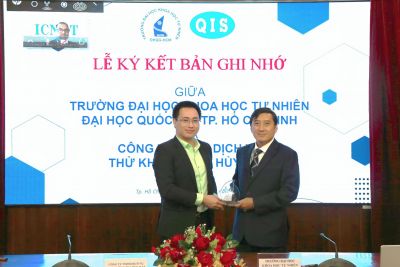 LỄ KÝ KẾT HỢP TÁC CHIẾN LƯỢC HCMUS - QIS